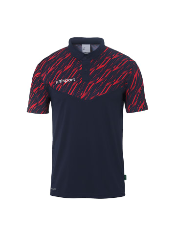 uhlsport  POLO SHIRT Progressive 28 Kids in marine/rot