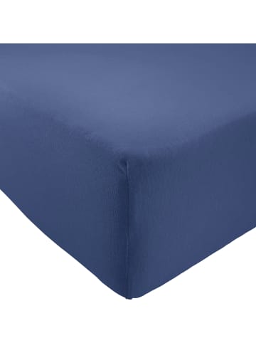 REDBEST Single-Jersey Spannbettlaken Pittsburgh in dunkelblau