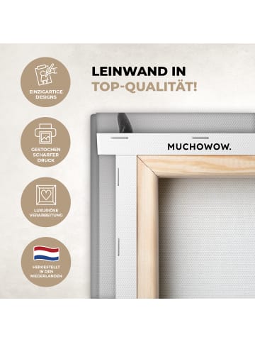 MuchoWow Leinwand bilder Schottisches Hochlandrind (BxH)