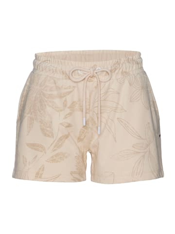 LASCANA Relaxshorts in beige-allover-gemustert