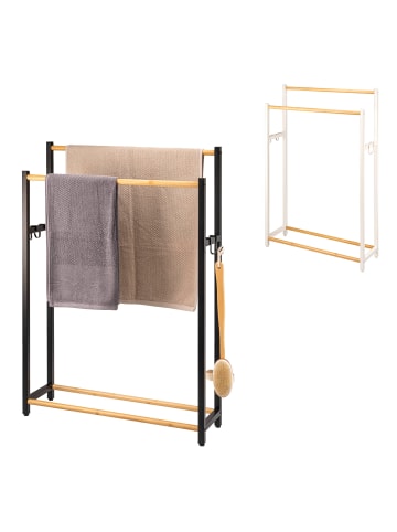 eluno Handtuchhalter schwarz