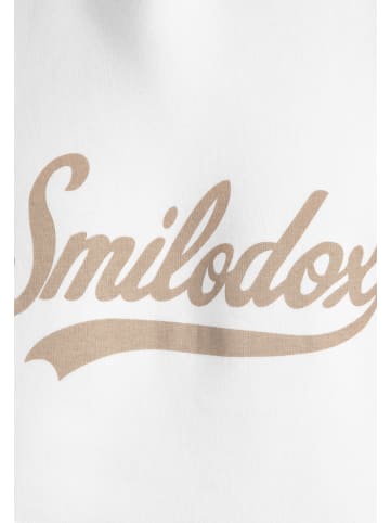 SMILODOX Hoodie Lorik in Creme