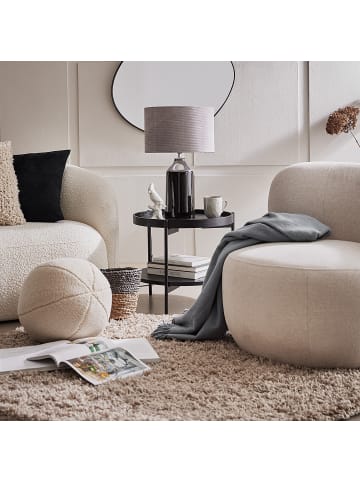 Butlers Tischleuchte FRONT ROW in Grau / Hellgrau