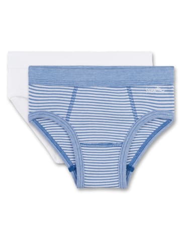 Sanetta Slip 4er Pack in Weiß/Blau