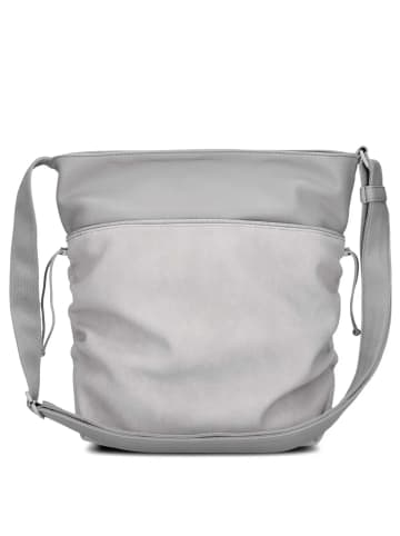 Zwei Jana J120 - Umhängetasche 33 cm (rubin) in nubuk-ice