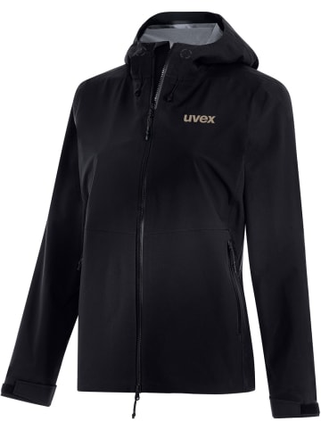 Uvex Regenjacke "Corporate 26 Women" in Schwarz