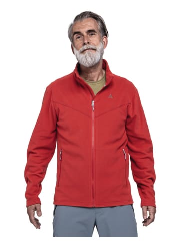 Schöffel Fleecejacke "Fleece Jk Style Qutang MNS" in cranberry