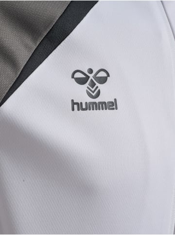 Hummel Trainingsjacke "Lead 2.0 Zip Hoodie" in Weiß