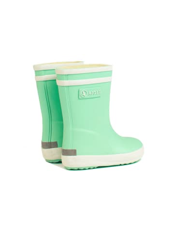 AIGLE Regenstiefel Baby-Flac in LAGUNE