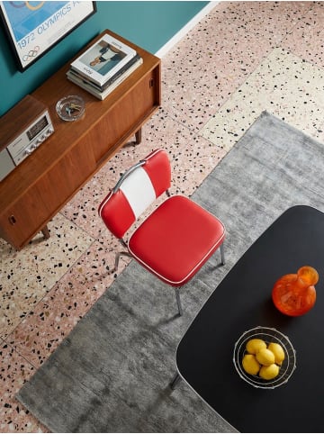 KADIMA DESIGN Esszimmerstuhl American Diner 50er Jahre Retro in Rot