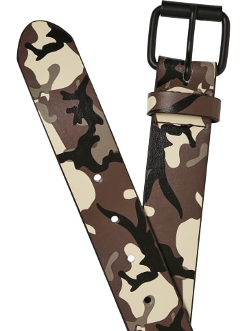 Urban Classics Belts in browncamo