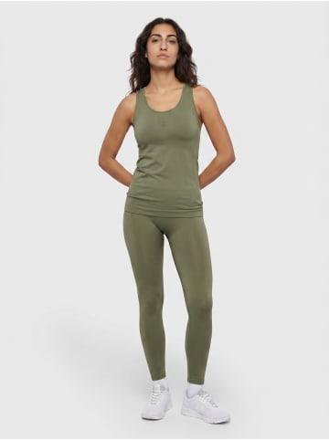 Hummel Top Hmlflow Multisport Damen in DEEP LICHEN GREEN