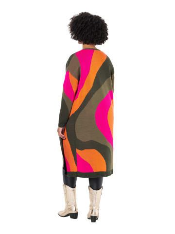 Angel of Style Strickjacke in khaki