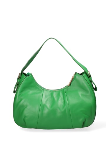 John Richmond Umhängetasche in LIGHT GREEN AND GOLD