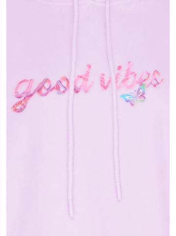 IZIA Women Hoodie in Lavender