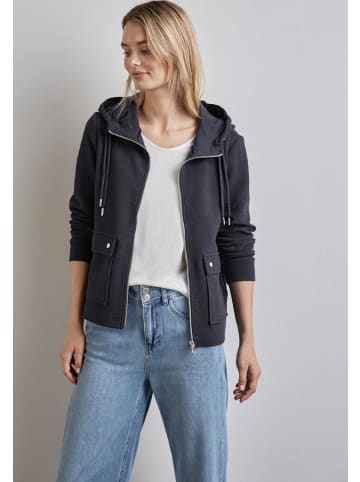 Street One Sweatshirt in night sky blue