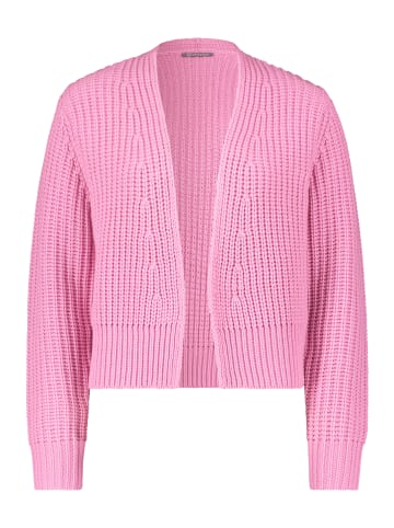 BETTY & CO Grobstrickjacke ohne Verschluss in Moonlite Mauve