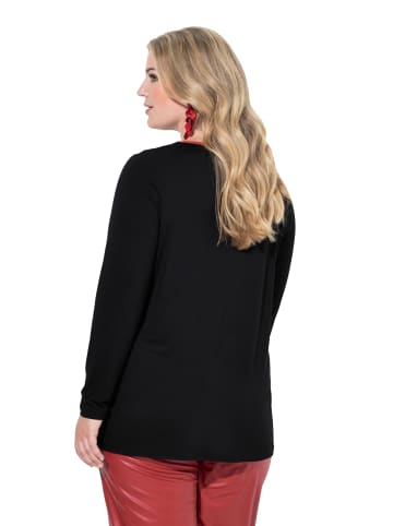 MIAMODA Shirt in schwarz