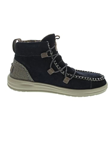 Hey Dude Eloise Suede Schnürstiefel Blau