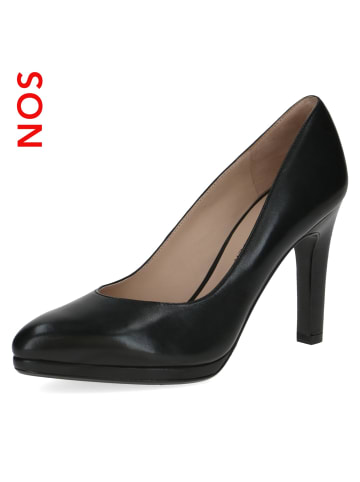 PETER KAISER Plateau Pantoletten in Schwarz