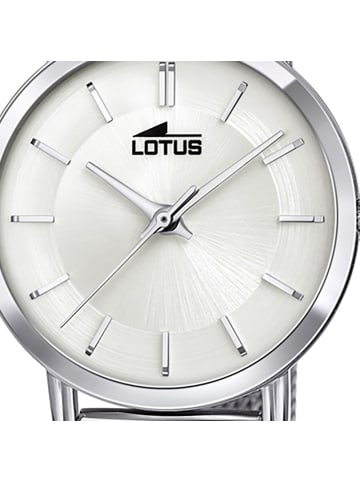 Lotus Analog-Armbanduhr Lotus Trendy silber mittel (ca. 33mm)