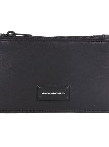 Piquadro Harper Kreditkartenetui Leder 12 cm in black