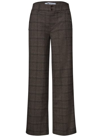 Street One Stoffhose in schoko schwarz