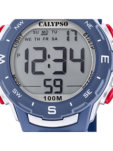 Calypso Digital-Armbanduhr Calypso Digital dunkelblau mittel (ca. 35mm)