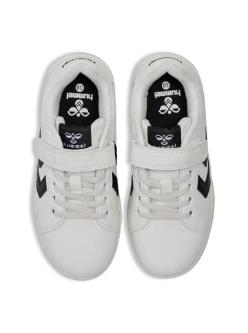 Hummel Klettverschluss Sneaker Derby Court Lebensstil Kinder in BLACK