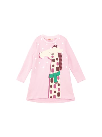 Denokids Kleid Giraffe in pink