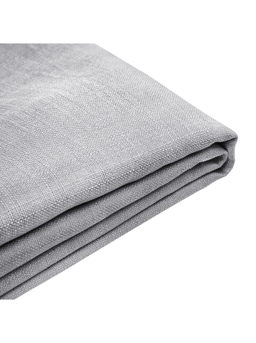 Beliani Bettrahmenbezug FITOU in Grau - (W) 170 x (H) 75 x (L) 214 cm