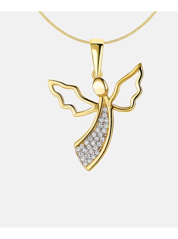 Diamant L'éternel Halskette aus 585 Gelbgold
