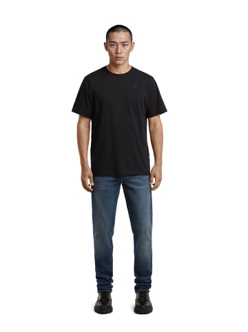 G-Star Raw Essential Raw Neck T-Shirt dk black