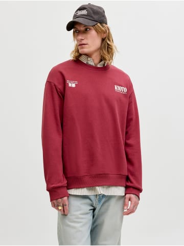 Jack & Jones Sweatshirt in Tibetan Red