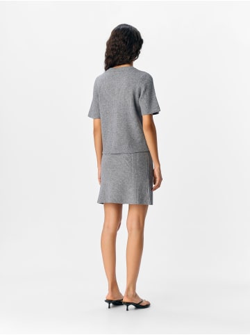 Object Strickjacke in Medium Grey Melange