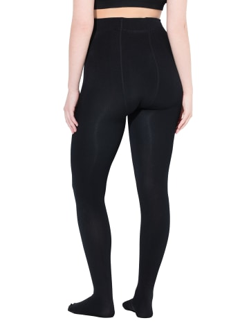 Ulla Popken Strumpfhose in schwarz