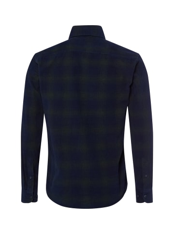 Nils Sundström Hemd in tanne marine - 0002