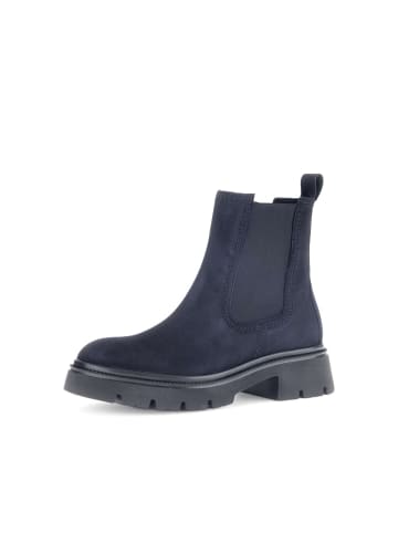 Gabor Chelsea Boots in blau