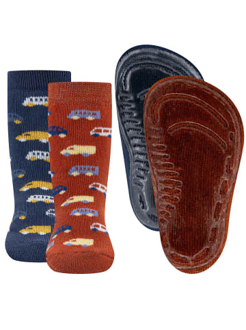 ewers 2er-Set Stoppersocken 2er Pack Autos in bunt