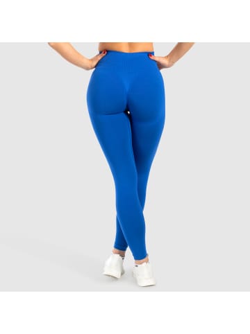 SMILODOX Leggings Trixy Scrunch in Blau