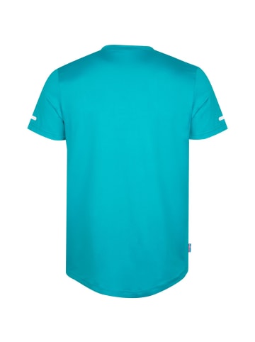 Westfjord T-Shirt "Eldfjall" in Karibik Blau