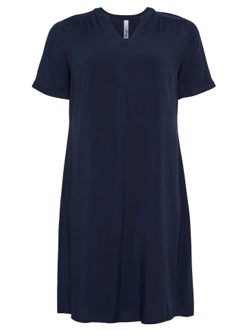 sheego A-Linien-Kleid in marine