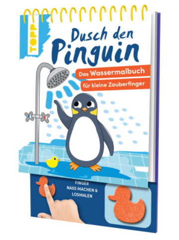Frech Buch - Dusch den Pinguin. Das Wassermalbuch zum Mitmachen