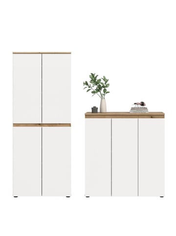ebuy24 Schlafzimmer-Set Scarpa (2-teilig) Weiß 190 x 37 cm