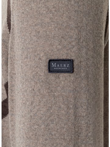 März Pullover in melange tanne - 0001