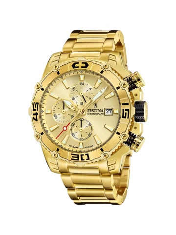 Festina Edelstahl Armbanduhr 48,5mm