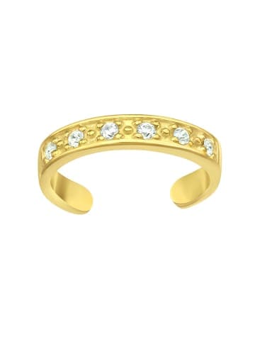Alexander York EAR CUFF I Band Zirkonia in Gold aus 925 Sterling Silber in gold