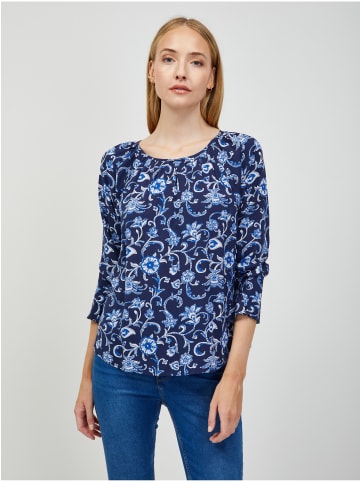 orsay Bluse in Dunkelblau