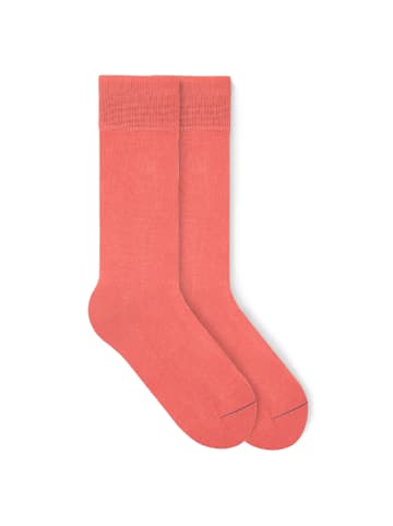 von Jungfeld Classic Socken Signature in Hot Coral