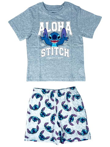 Lilo & Stitch Schlafanzug Disney Lilo & Stitch in Grau
